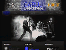 Tablet Screenshot of landarevival.cz